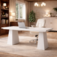 White 63Inch UltraExecutivePremium Desk Chair Ergonomic