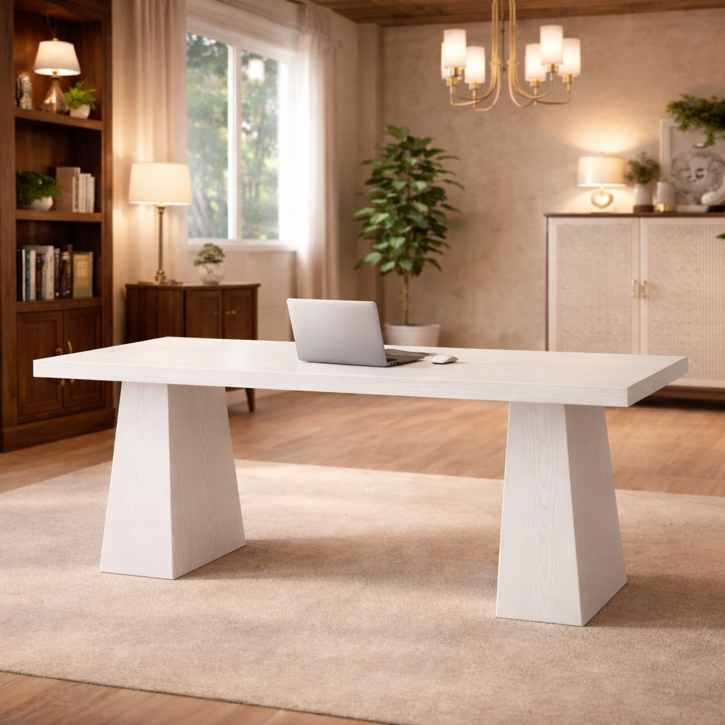 White 63Inch UltraExecutivePremium Desk Chair Ergonomic