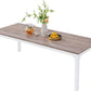 78 Inch Rustic Wood Dining Table Rectangular For Kitchen