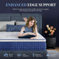Blue Queen Hybrid Memory Foam Mattress Box CertipurUS-3