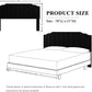 Velvet King Size Wall Mounted Headboard for Adjustable Beds