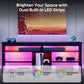 70 Inch Entertainment Center With RGB Illumination