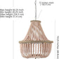 Handcrafted Beaded Blush Pink Three Light Pendant Chandelier-2