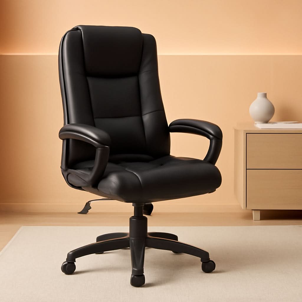 Ergonomic Executive Chair Lumbar Support Height Adjustable-0
