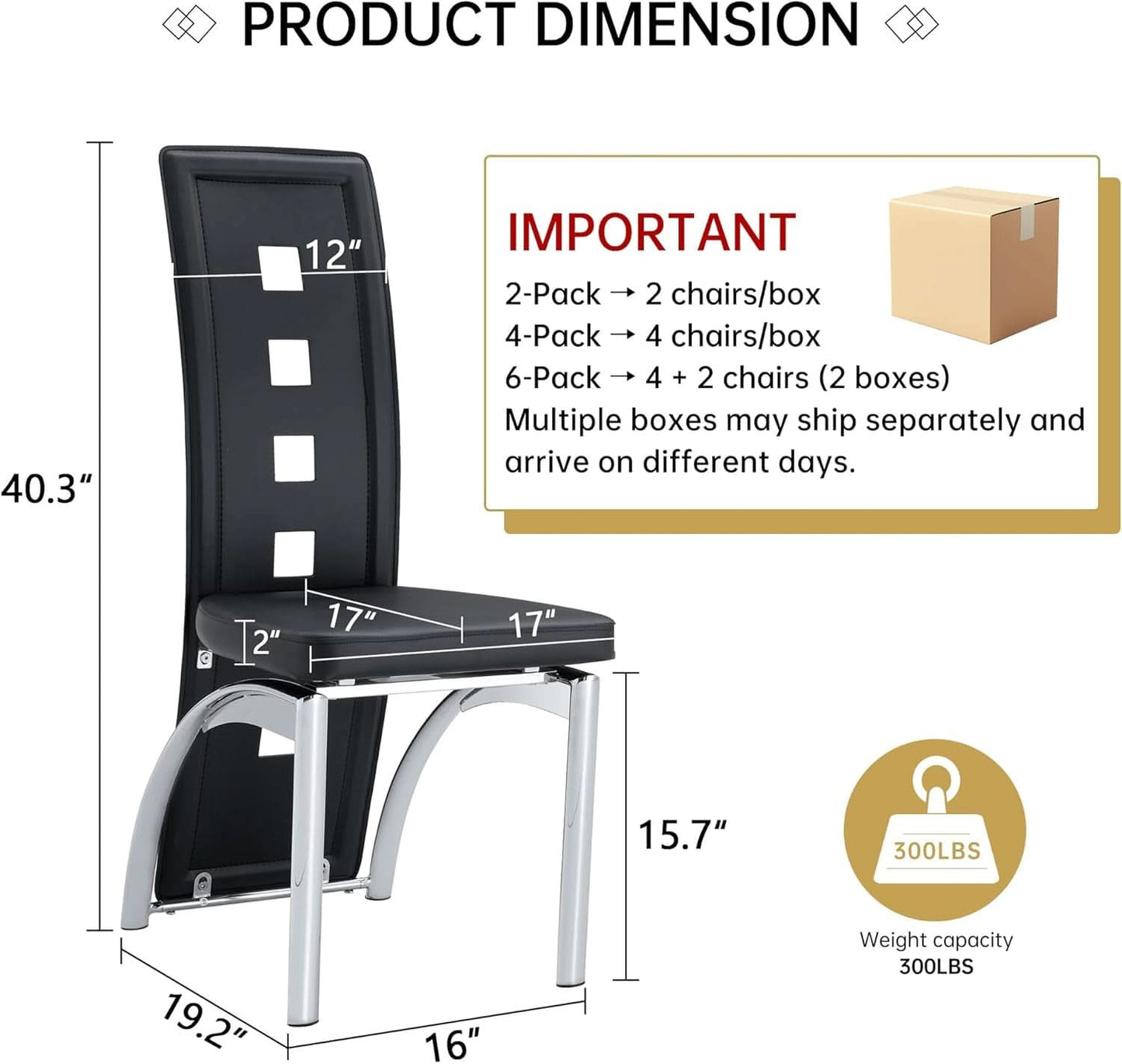 Ergonomic Black Upholstered Dining Chairs With Legs
