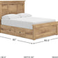 Signature Ashley Fenderport Full Platform Bed Drawers