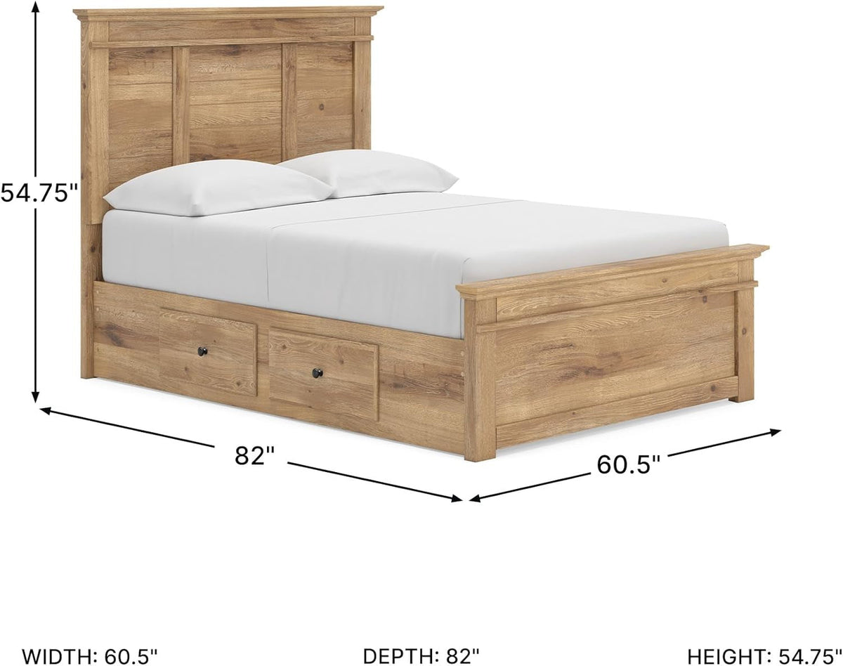 Signature Ashley Fenderport Full Platform Bed Drawers