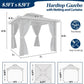 8.5x8.5 Outdoor Hardtop Gazebo With Ventilated Roof