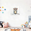 Ultra Durable Colorful Owl Canvas Wall Art Twenty Four Inches