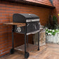 24 Inch Charcoal Grill With Adjustable Charcoal Pan