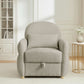 33Point5Inch Modern Reading Chair With HiddenStorage