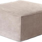 Modular Sectional Sofa Ottoman 31.5 Inches Espresso