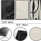 Monochrome Textured Abstract Wall Art Framed 24X36Inches