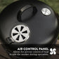 Gasone 16Inch Vertical Charcoal Smoker Grill Outdoor