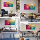 20x40 Inch Multicolor Arboreal NatureInspired Wall Art
