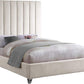 Luxurious Upholstered Velvet King Bed With Tufting