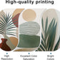 Sage Green Boho Framed Wall Art Contemporary Design