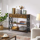 Rustic Brown TV Stand Entertainment Center 45 Inch Drawer