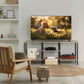 50 Inches Rustic Grey TV Stand Entertainment Center Unit