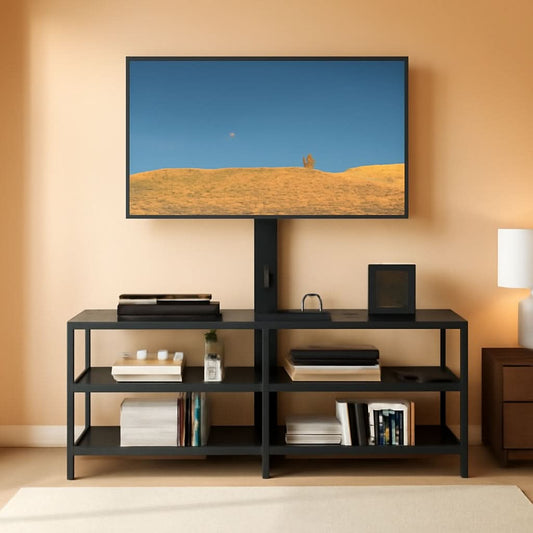 Premium Industrial 75 Inch TV Entertainment Center