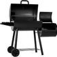 Char Griller Smokin Pro Barrel Grill Smoker Black Finish