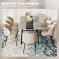 Industrial Dining Table 70.9 Inches Distressed Gray