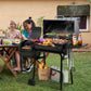 CC1830S Large Capacity Charcoal Grill Offset Smoker