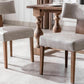 Graphite Grey Mid Century Upholstered Dining Chair