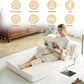 Multifunctional Sleeper Sofa Bed Single Size Beige