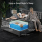 Queen Memory Foam Hybrid Mattress Cooling Gel Layer-2