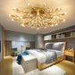 Crystal Luster Ceiling Light Chandelier Semi Flush