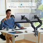 Dual Monitor Stand With 13 To 32 Inch VESA Desk Mount