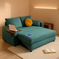 65Inch Sleeper Sofa Bed CorduroyFabric Emerald Green-0