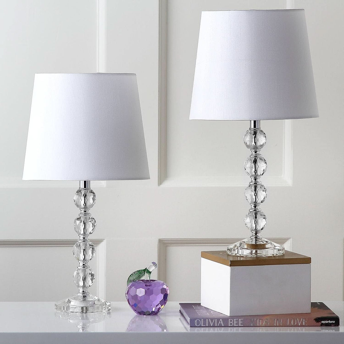 Chara cteristically Elegant Crystal Orb Table Lamps LED