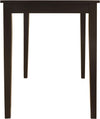 Kimonte Black Dining Room Table Rectangular Contemporary