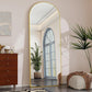 Full Length Mirror Gold Aluminum Freestanding Frame