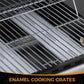 Two-Burner Propane Grill 20,000 BTU Stainless Steel