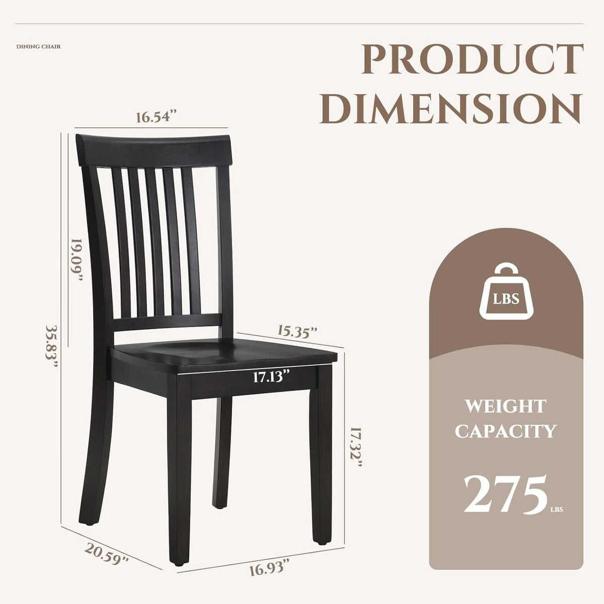 Wooden Windsor Dining Chairs Set Of 6 Dark Brown With Spindle Back