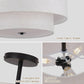 18 Inch Industrial Grade Drum Semi Flush Ceiling Light
