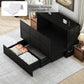 Queen Size Murphy Bed With Integrated Charging Station
