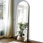 Arched Full Length Standing Mirror 56x20 Large Floor Mirror