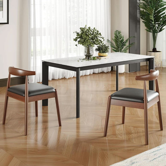 Midcentury Dining Chairs With Durable Premium Rope