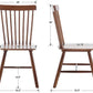 Walnut Windsor Contemporary Dining Chairs Collection Set