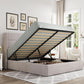 Queen Size Lift Up Storage Bed With Hydraulic Headboard