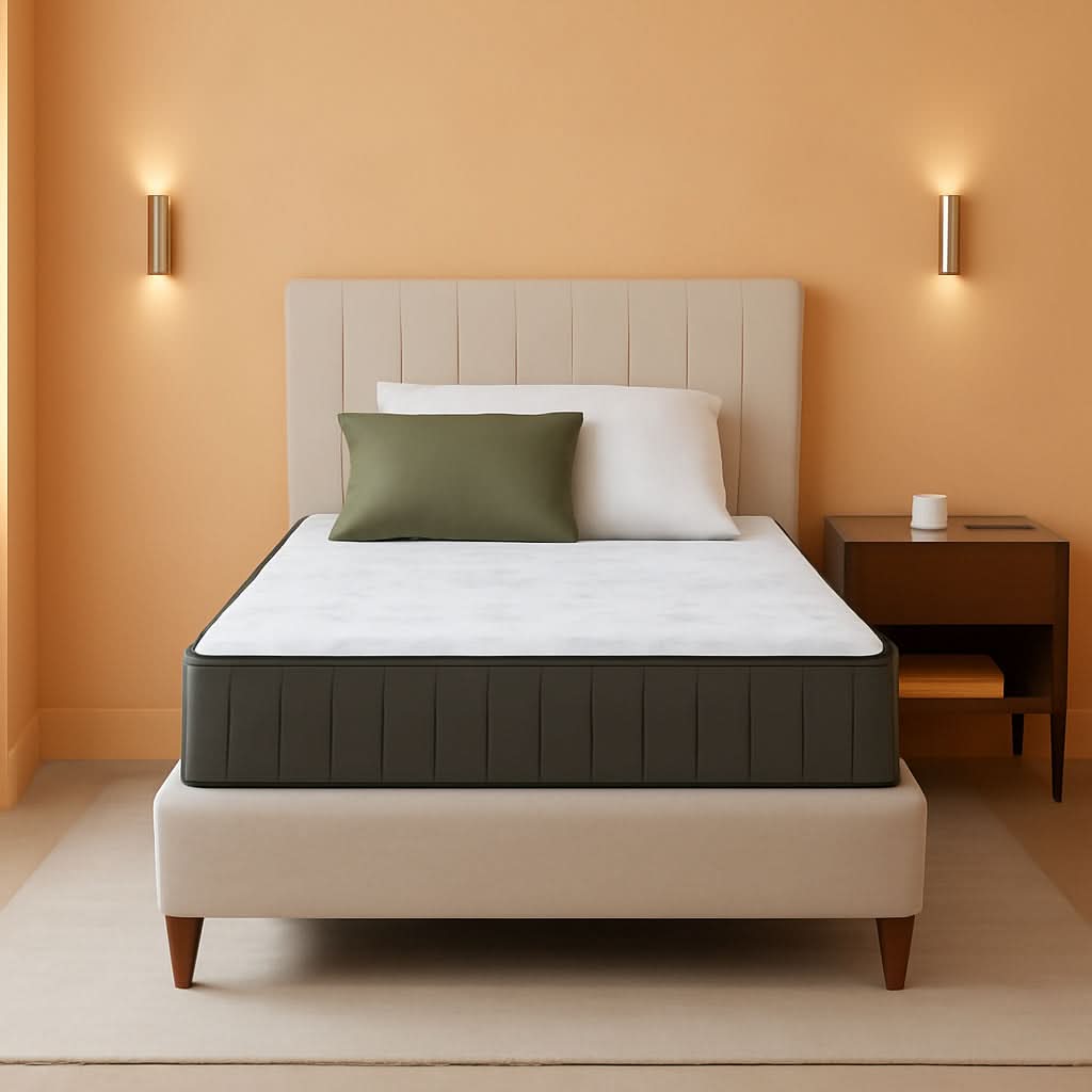 Twin Hybrid Mattress Medium Firm Comfort and Support-0