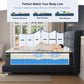 King Size Gel Memory Foam Pocket Spring Hybrid Mattress-2