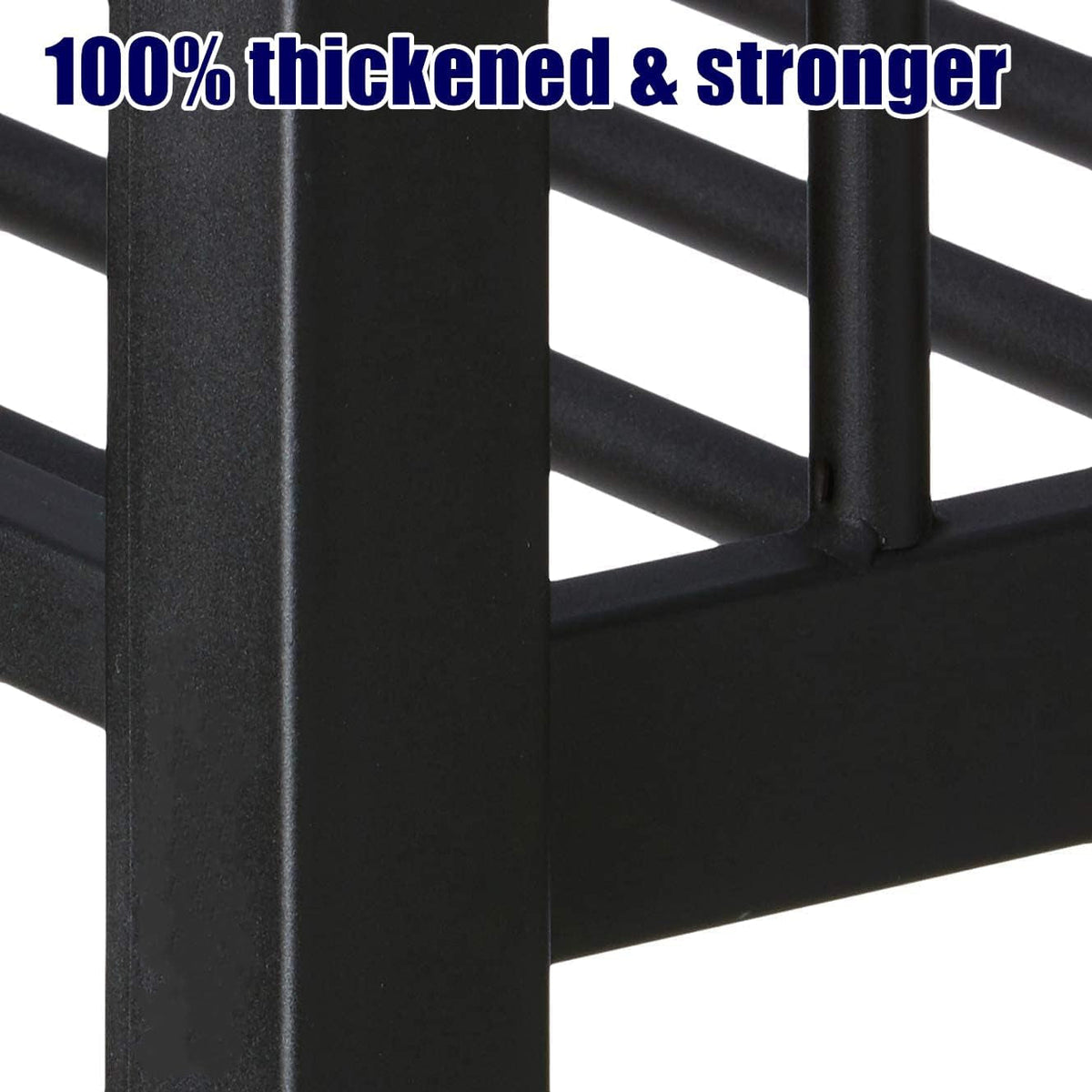 White Full Size Durable Premium Quality Bunk Bed Frame