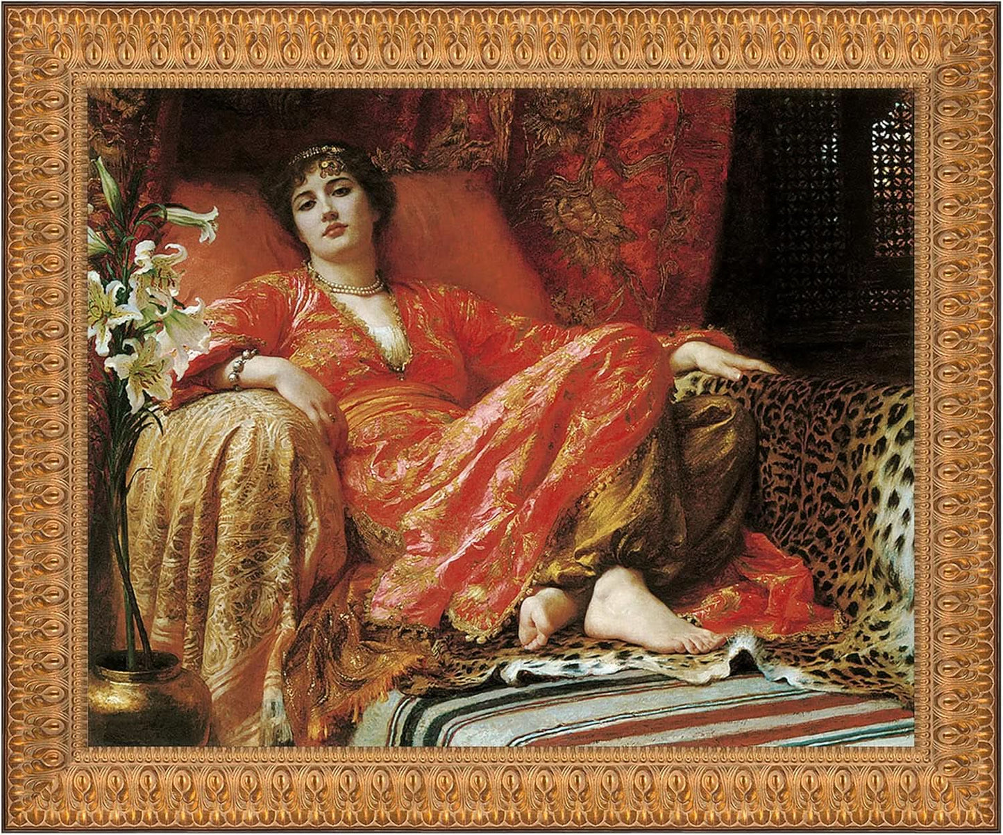 Leila Passion Canvas Replica Painting Wall Art Museum Quality Medium