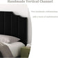 Velvet King Size Wall Mounted Headboard for Adjustable Beds