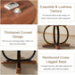 Walnut 59 Inch Fully Extendable Oval Dining Table